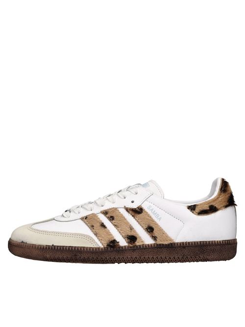 Sneakers Samba in pelle e cavallino ADIDAS SEDDYS | ADISE235251BIANCO-BEIGE-MARRONE